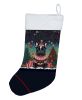 Black French Bulldog Christmas Christmas Stocking Fireplace Hanging Stockings Christmas Season Party Decor Family Holiday Decorations