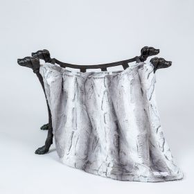 Cashmere Dpg Blankets (Color: Angora, size: SM)