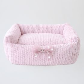 Dolce Dog Bed (Color: Rosewater)