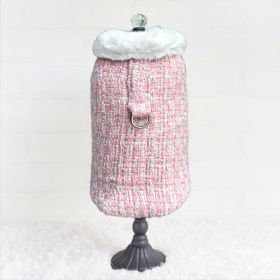Annabella Dog Coat (Color: Pearl, size: SM)