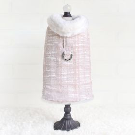 Gia Dog Coat (Color: Ice Pink, size: SM)