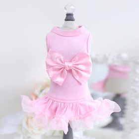 Ballerina Dog Dress Collection (Color: Pink, size: MD)