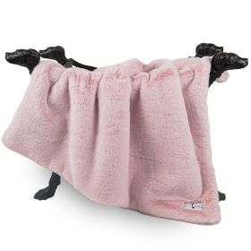 Divine Plus Dog Blankets (Color: Blush, size: Throw)