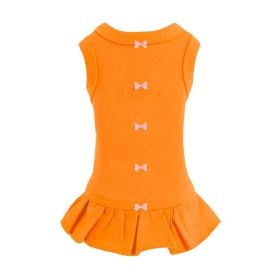 Candy Dog Dress Collection (Color: Orange, size: XS)